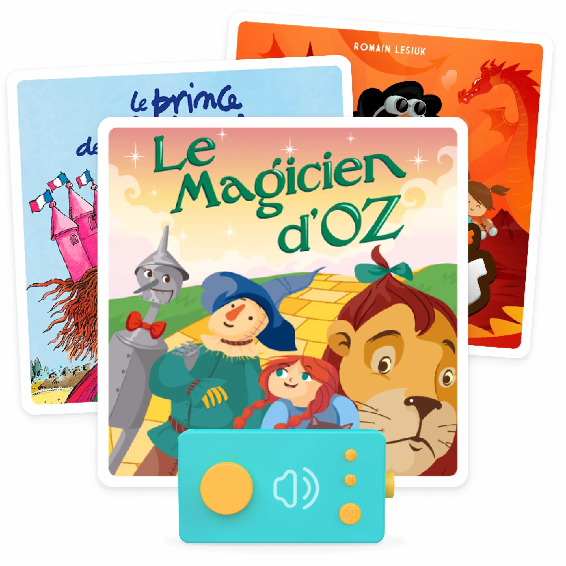 Lunii Pack 3 Livres Audio interactifs Enfant 5 Ans Histoires 30 Histoires 4h23