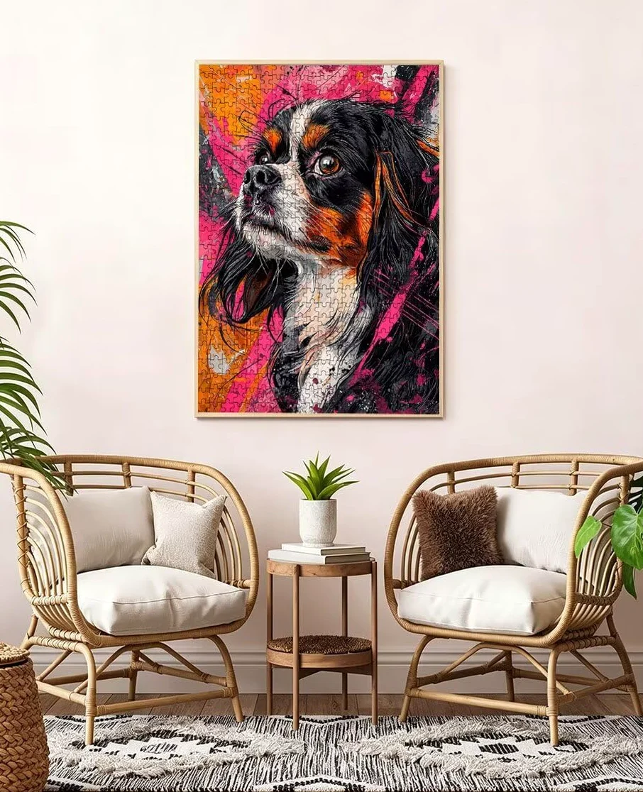Puzzle 2000 Pièces, Animaux Chiens Adultes Puzzle 2000, Classique Jigsaw Puzzles, Jeu Éducatif Puzzles, Défi Impossible, Jeu D'adresse pour Toute la Famille, Décoration de la Les Murs BXHZW4-217