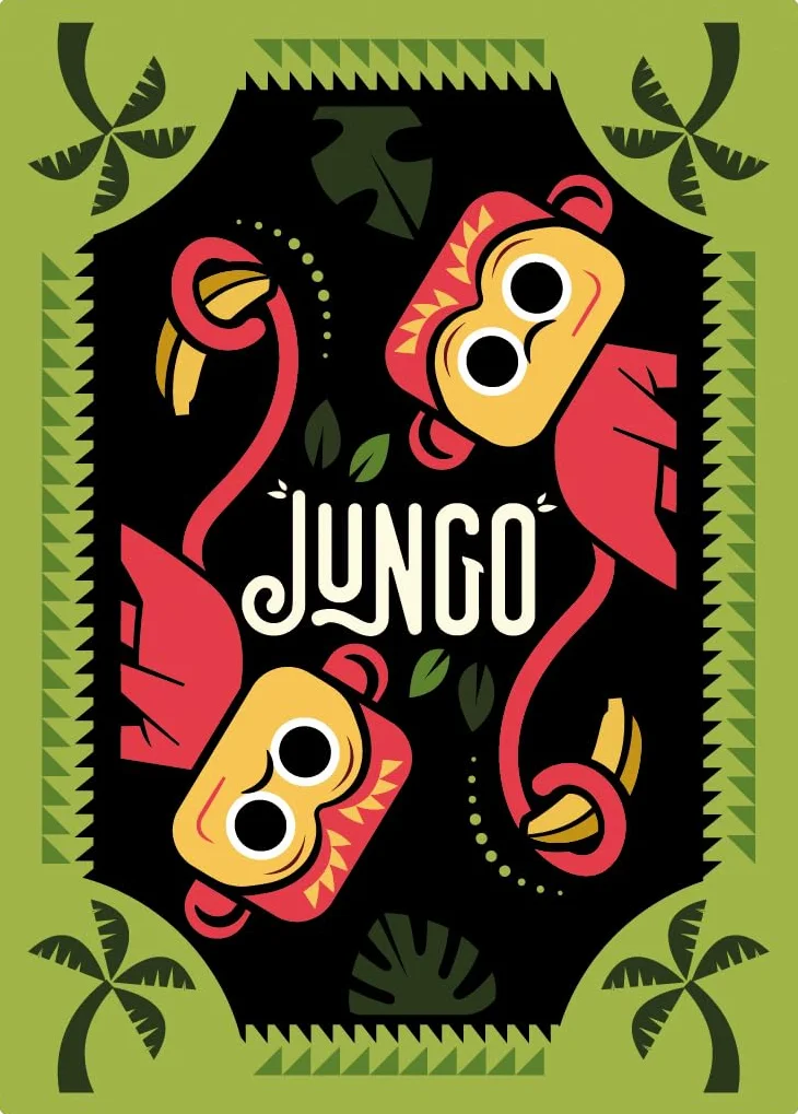 Asmodee JUNGO Jeu de Société Enfants 10 Ans Cartes Rapide Tactique 3-5 Joueurs 15 Min Français