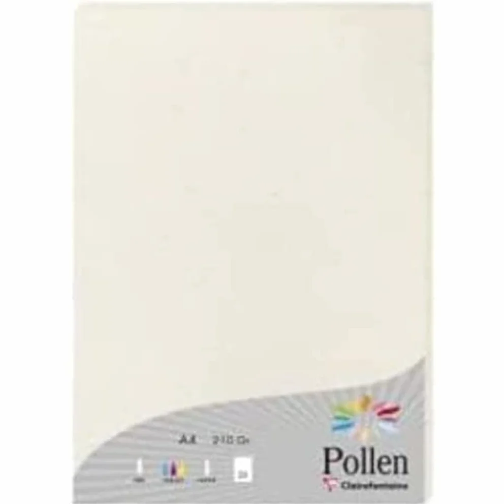 Papier Pollen 210x297 210 g/m² Natura recyclé – 25 feuilles