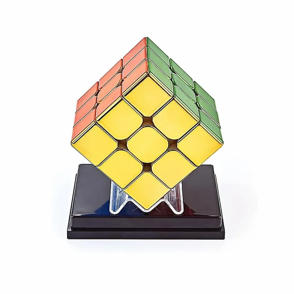 XMDCuber 3x3 Speed Cube Magnétique de Vitesse Puzzle Réfléchissant Miroir Brillant