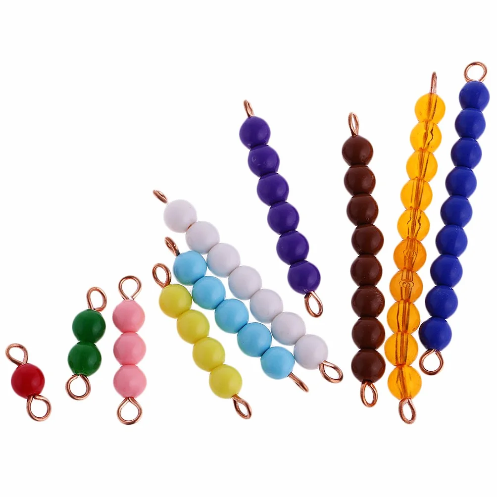 Montessori Perles Kit Jouet de Calcul Enfant Matériel Education Précoce Mathématiques