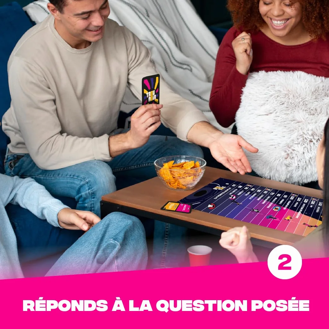 Trou Noir Jeu de Société Adulte - Quiz Culture Générale - 2 à 16 Joueurs - Jeu de Cartes dès 14 Ans