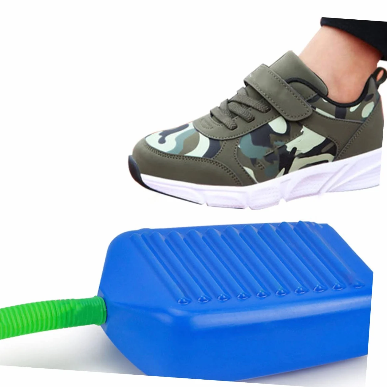 Abaodam Lanceur de Fusées à Pied en Mousse Eva Légère Lance-roquettes Réglable Jouet Extérieur