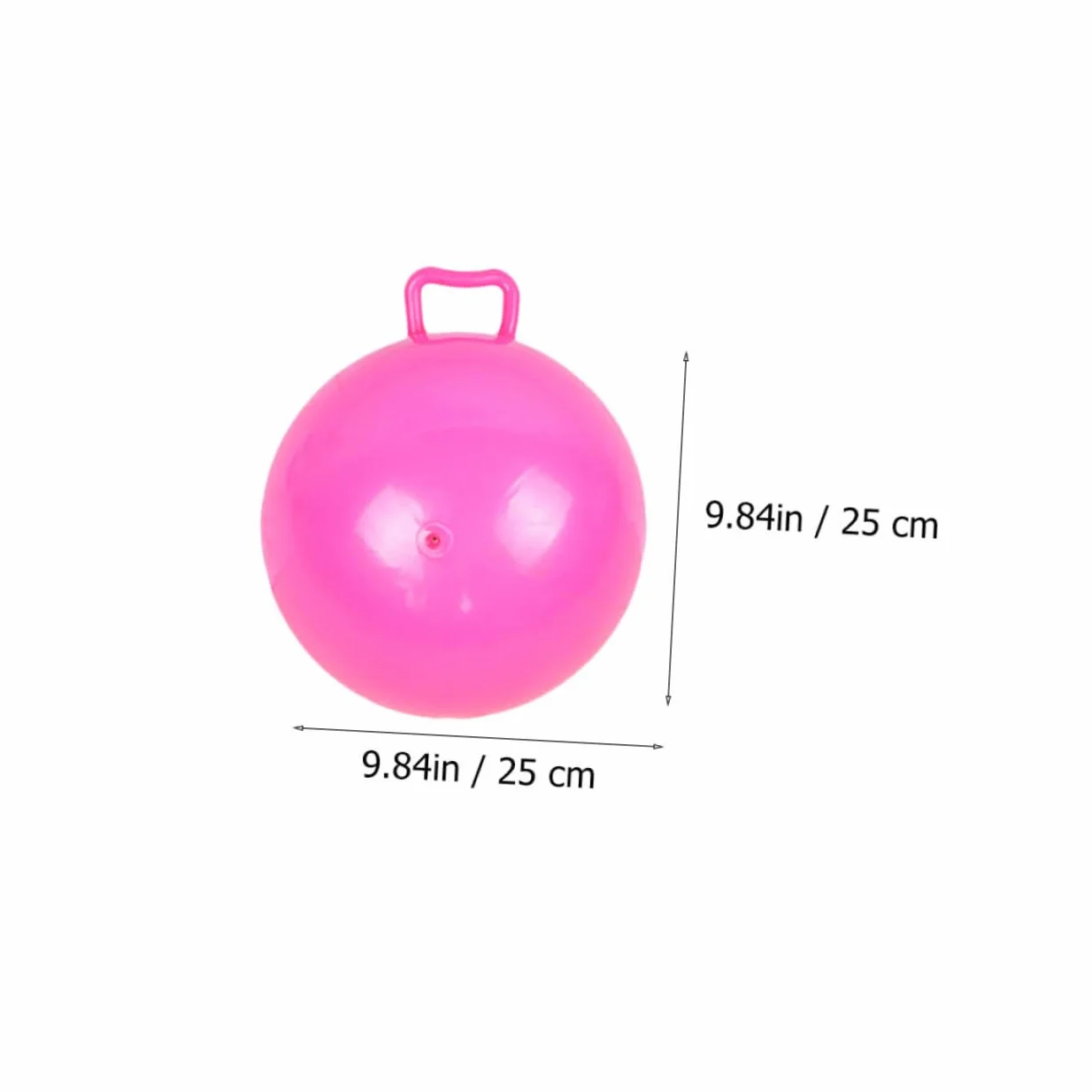 Balles Gonflables en PVC Résistants à l'Explosion, Design Cartoon Couleur Aléatoire, Jouets pour Garçon et Filles