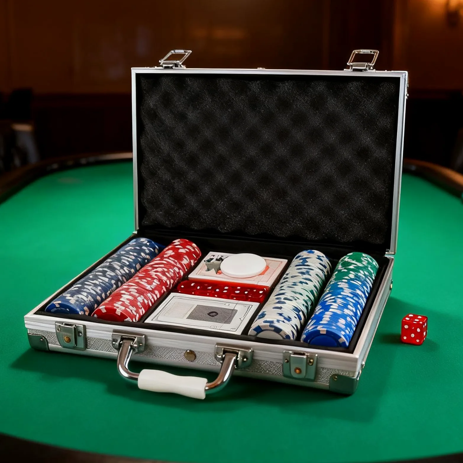 Coffret Jetons Poker Jetons sans, Idéal pour Joueurs Passionnés | Jetons De De Société Adultes, Soirées Familiales, Réunions, Fêtes Célibataires