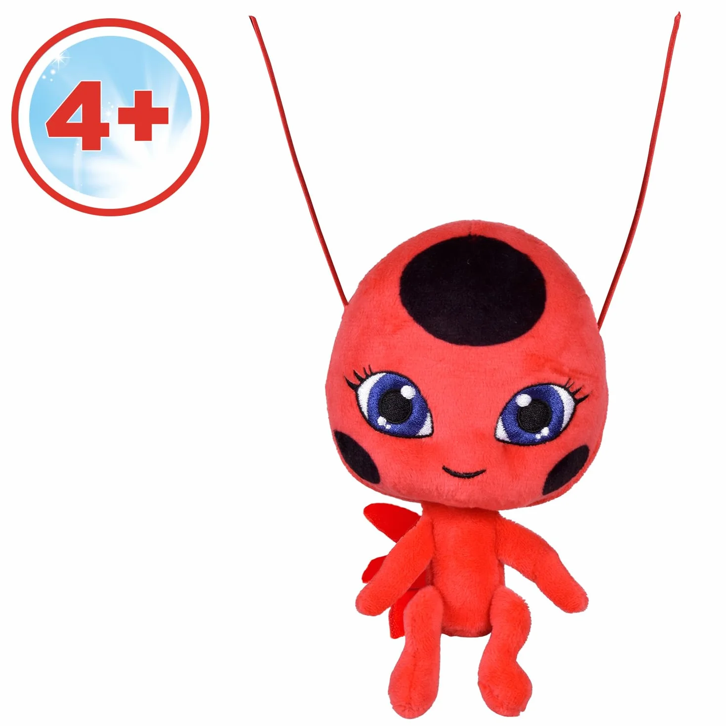 Miraculous Ladybug Peluche Tikki 15 cm Officielle Kwami Coccinelle Jouet Enfant 4 Ans+