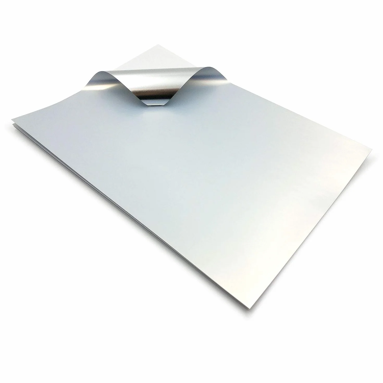 Evergreen Goods 10 Feuilles A4 Argent Mat Métallique Papier Autocollant Imprimante