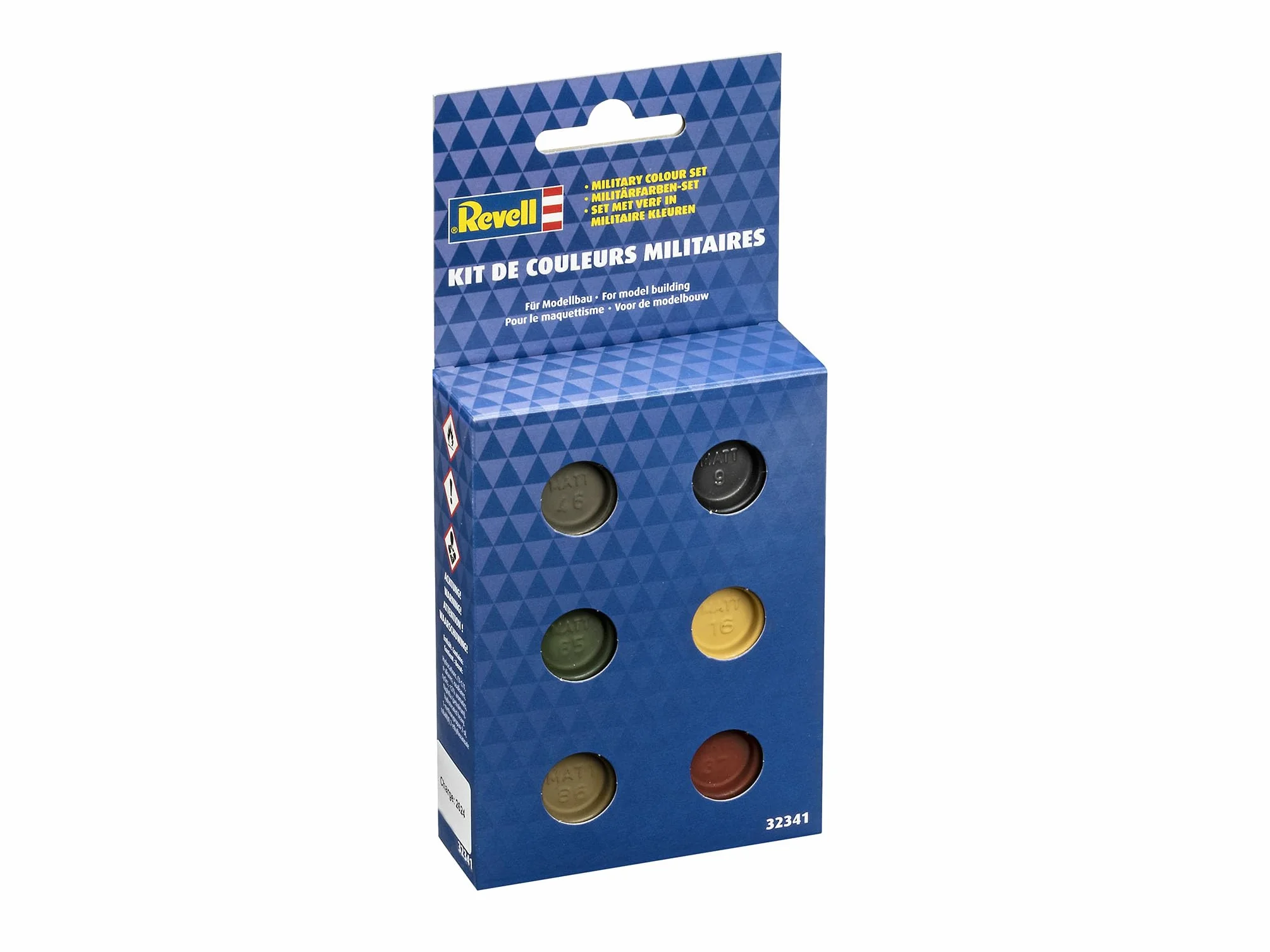 Revell Couleurs Militaires 6 Pots Beige Accessoire pour Maquette