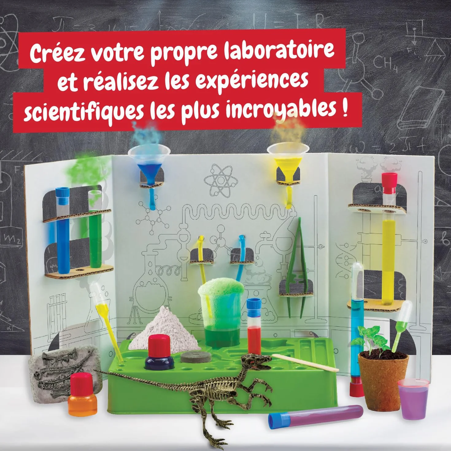 Science4you Kits Éducatifs Sciences Jeu Chimie Laboratoire Expériences Enfants 6 Ans