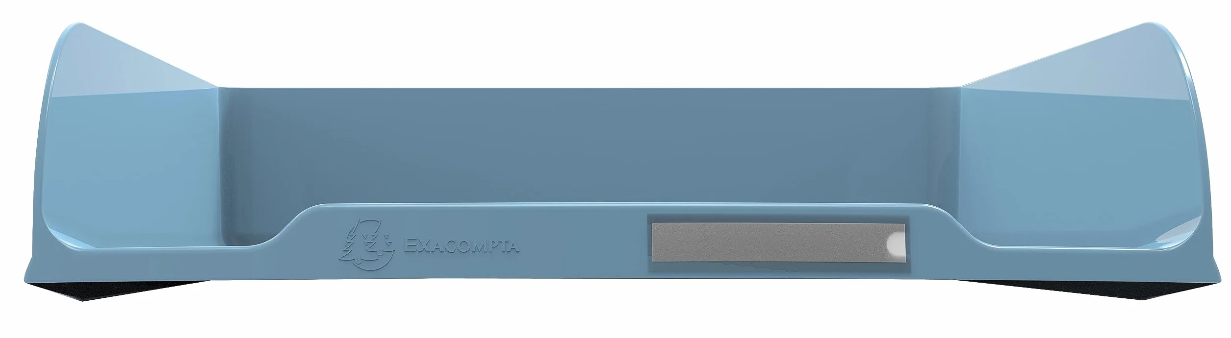 Exacompta corbeille à courrier COMBO STYLI Skandi A4+ 34 x 25 x 6,5 cm bleu givré