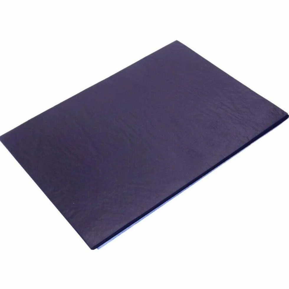 SUPERTOOL Papier carbone A5 double face 100 feuilles 12,75 x 18,5 cm pour bois papier toile