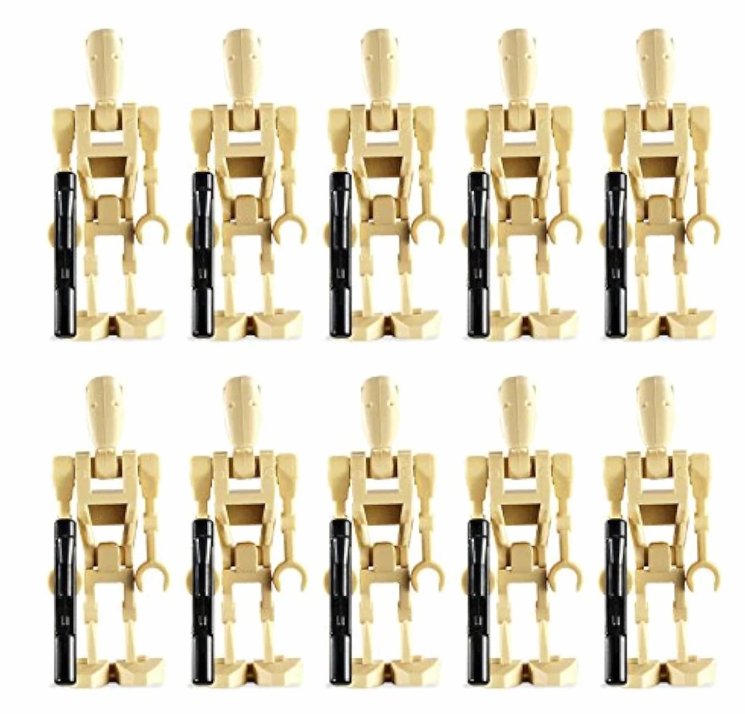 LEGO Star Wars Battle Droid Minifigures Clone Guns Lot 10 New