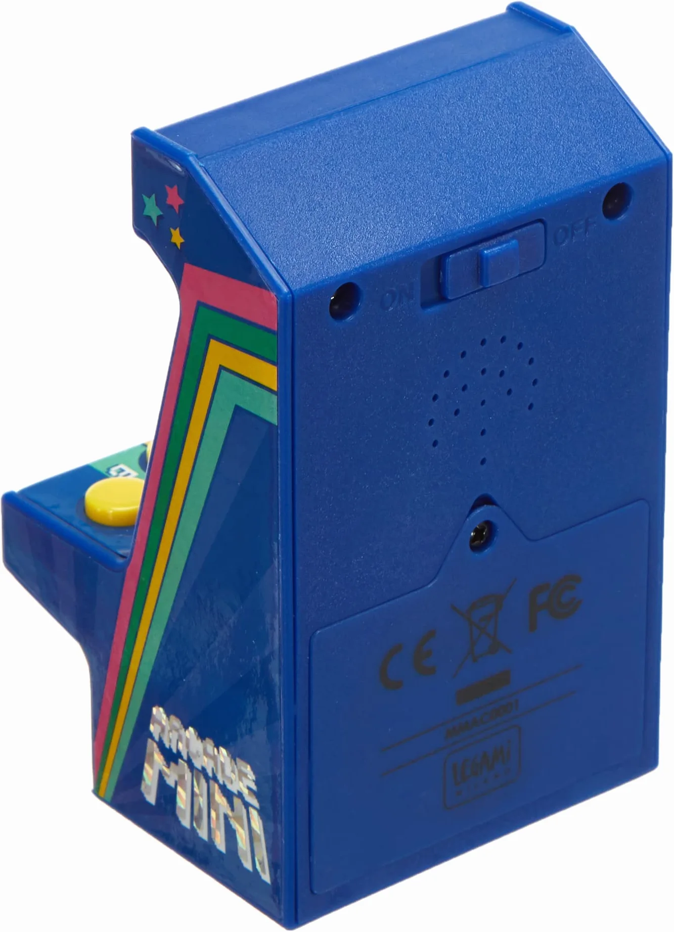 Legami Mini Arcade de Jeux Vidéo 152 Jeux avec Lumières et Sons Volume Réglable 5,7x9,5 cm