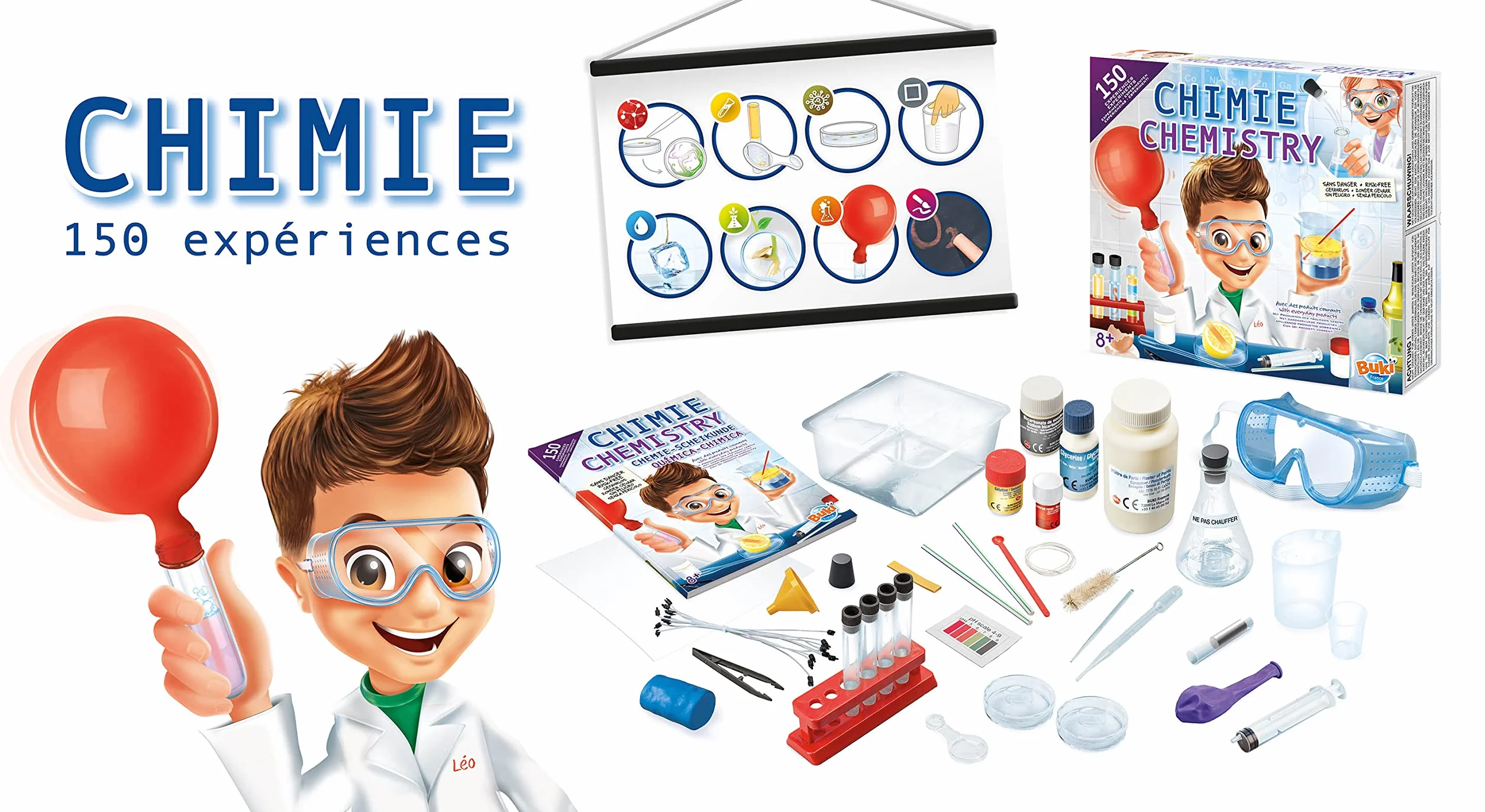 Buki 8360 Chimie sans danger 150 expériences