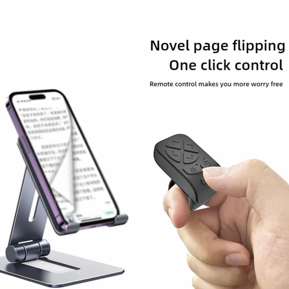 Bague de contrôle à distance Bluetooth pour tourner les pages Télécommande sans fil