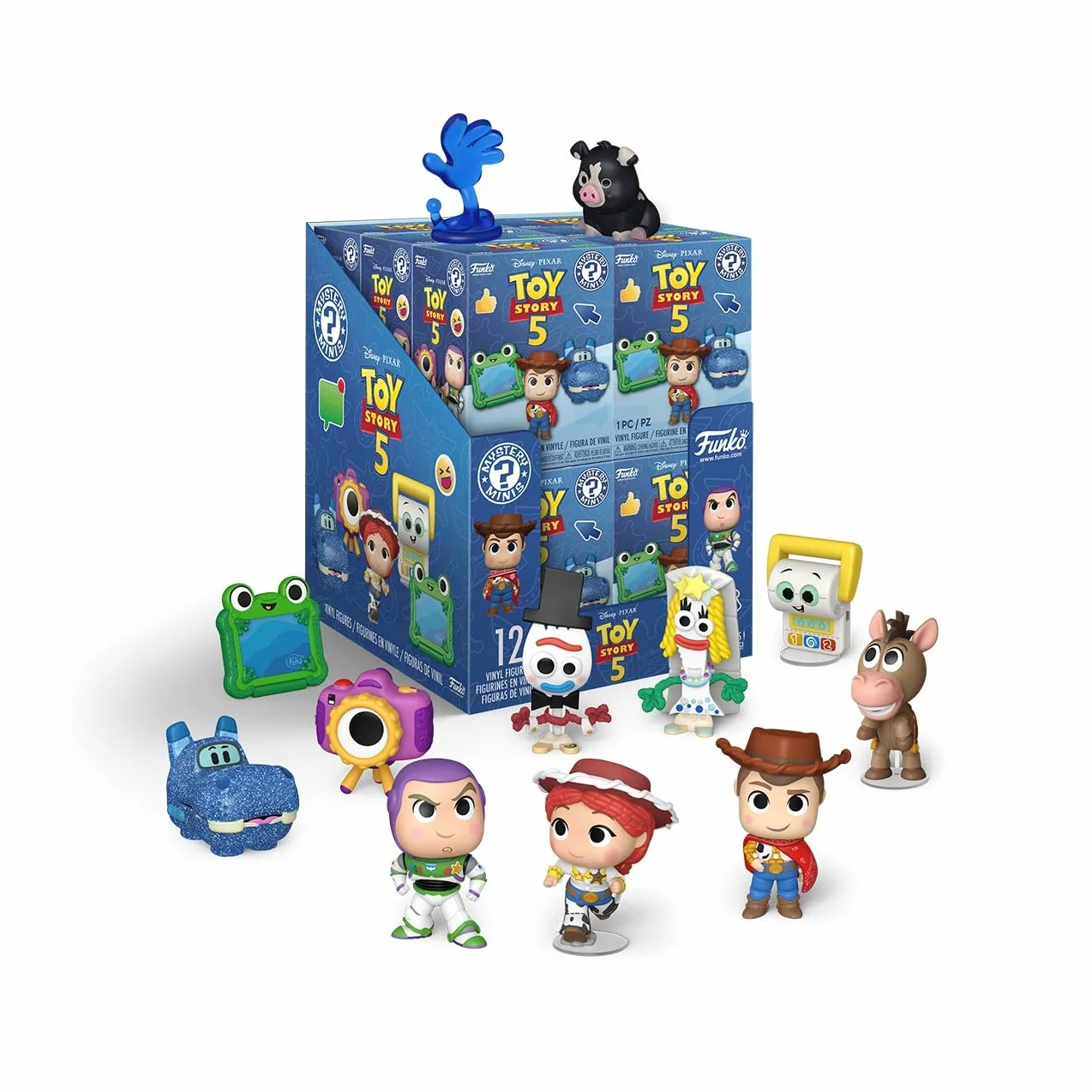 Funko Mystery Mini Toy Story 5 Woody Buzz l'Éclair Lilypad Figurine Vinyle 1 sur 12 à Collectionner