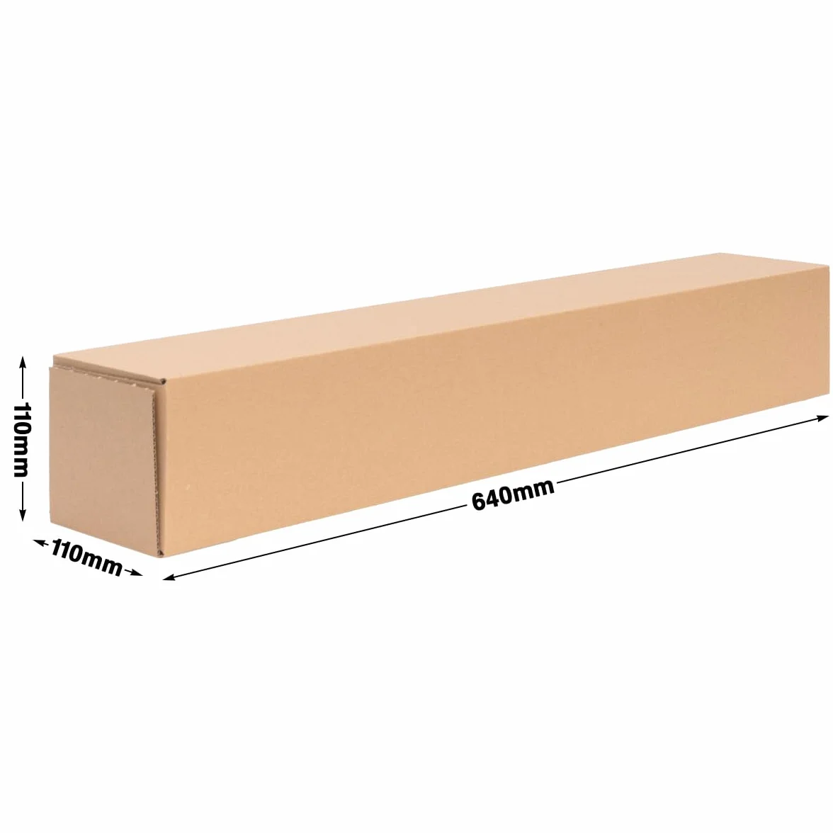 Tubes d'expédition carrés 65,5x10,5x10,5 cm Verpacking