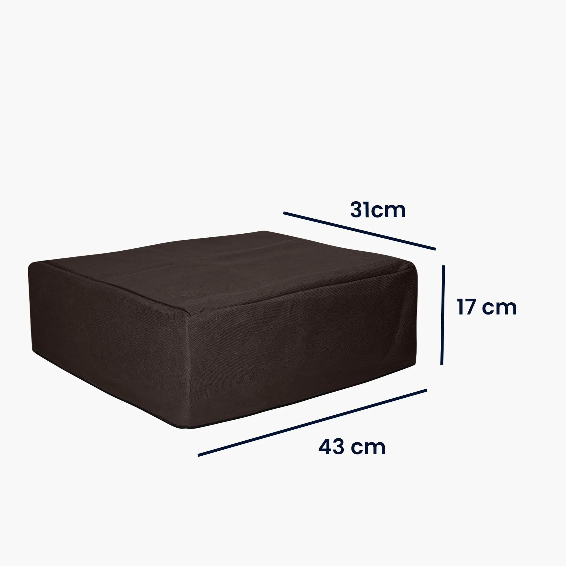 HP DeskJet 2755e Housse de protection kwmobile chocolat