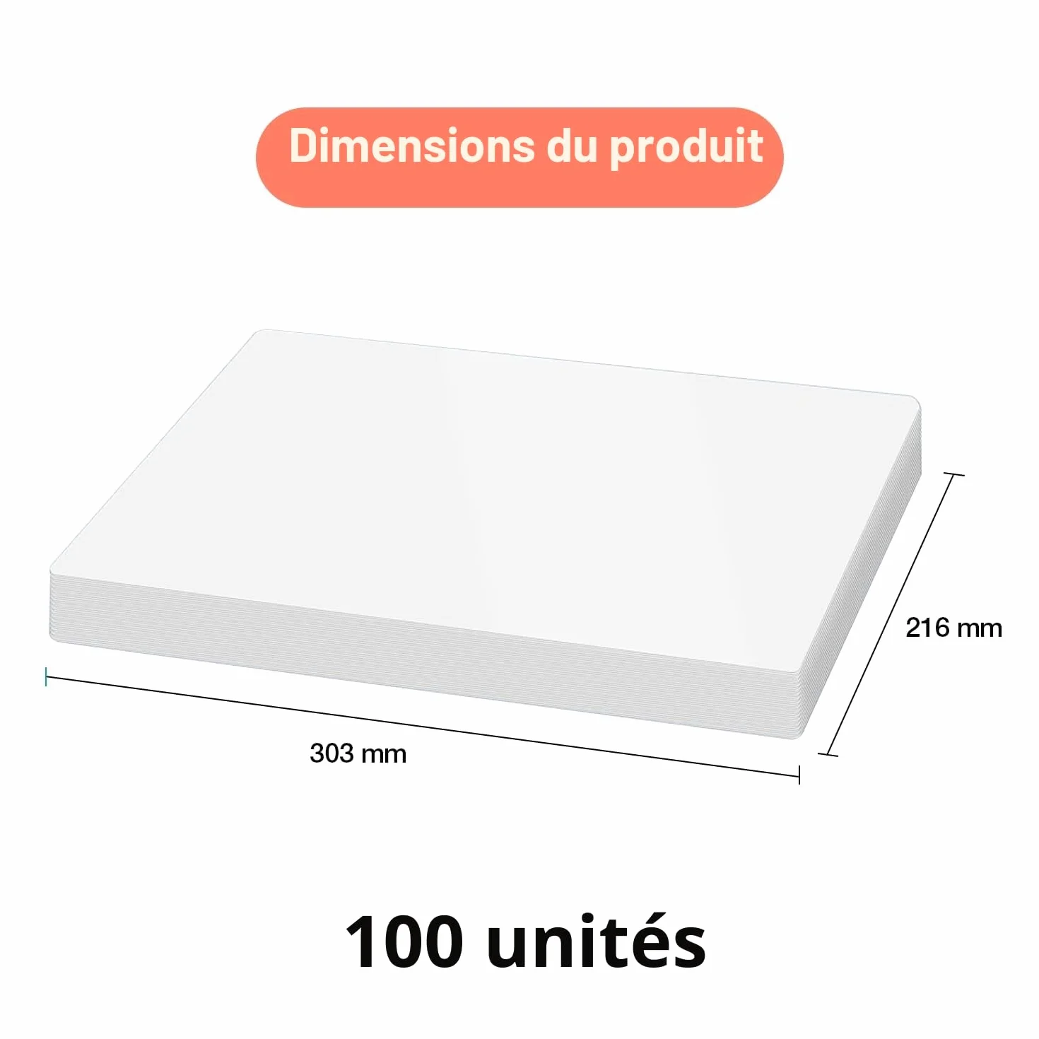 Pochette Plastifieuse A4 100 Pièces Finition Brillante Photos Affiches Loisirs Créatifs