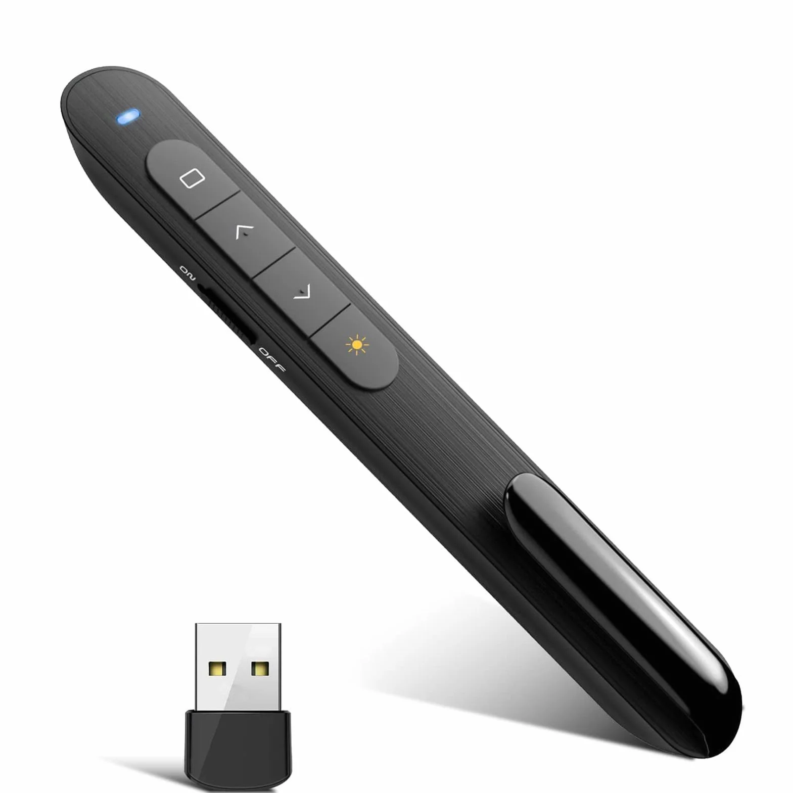 Pointeur Laser Télécommande Présentation PowerPoint Keynote Google Slides PDF Compatible Windows Mac Plug & Play