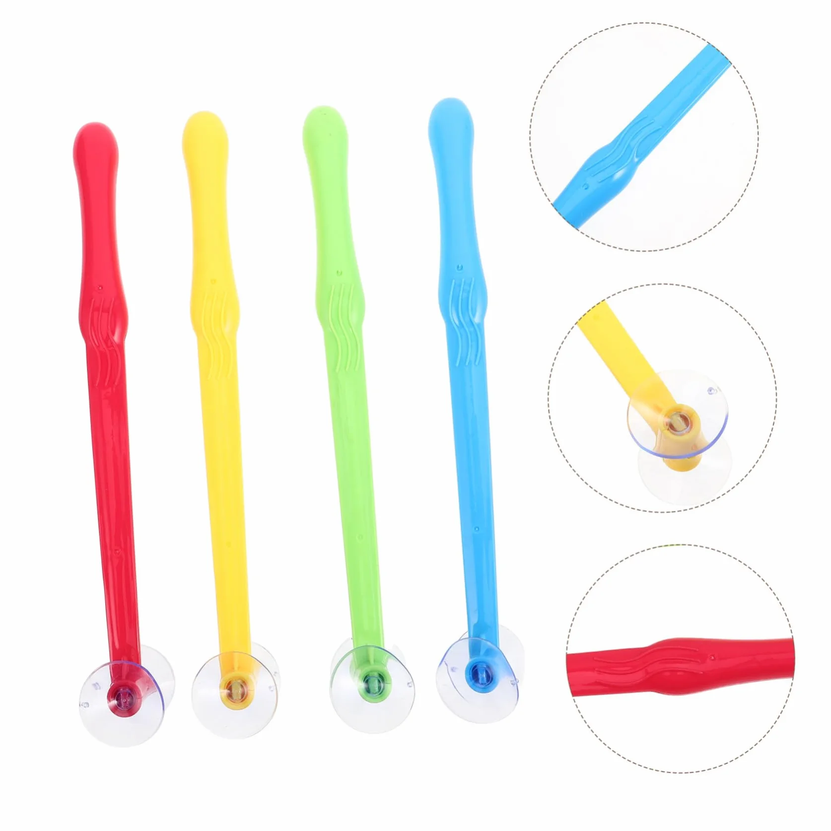 Uonlytech 4 Pièces Marteau Ventouse Jouet Éducatif Multimode pour Bébé