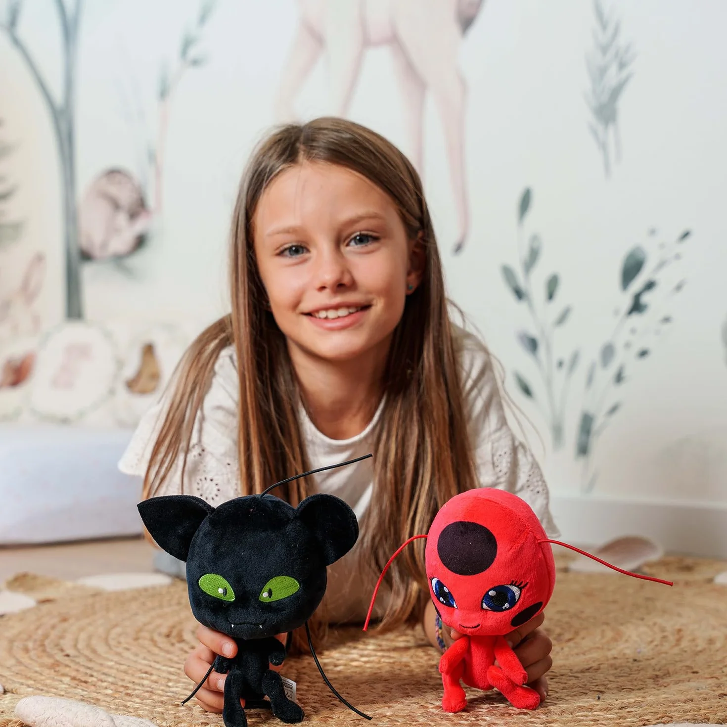Miraculous Ladybug Peluche Tikki 15 cm Officielle Kwami Coccinelle Jouet Enfant 4 Ans+
