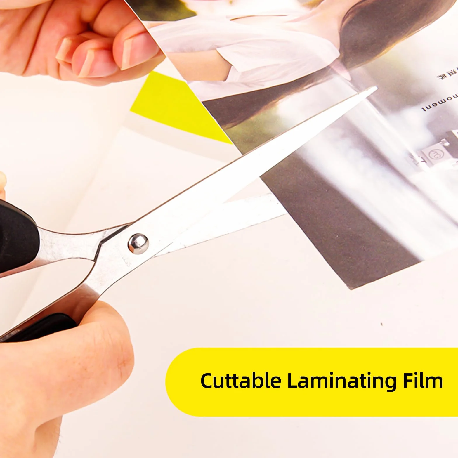Films de Plastification A4 Transparent Imperméable Autocollant 25 Pièces