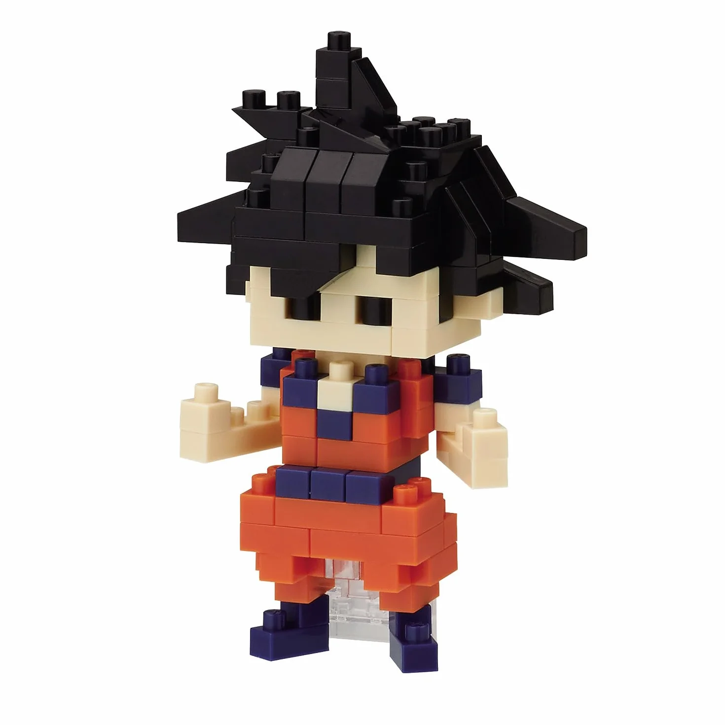 NANOBLOCKS Bandai - Nanoblock - Son Goku - Dragon Ball Z - Mini figurine en briques - Kit construction NBDB001