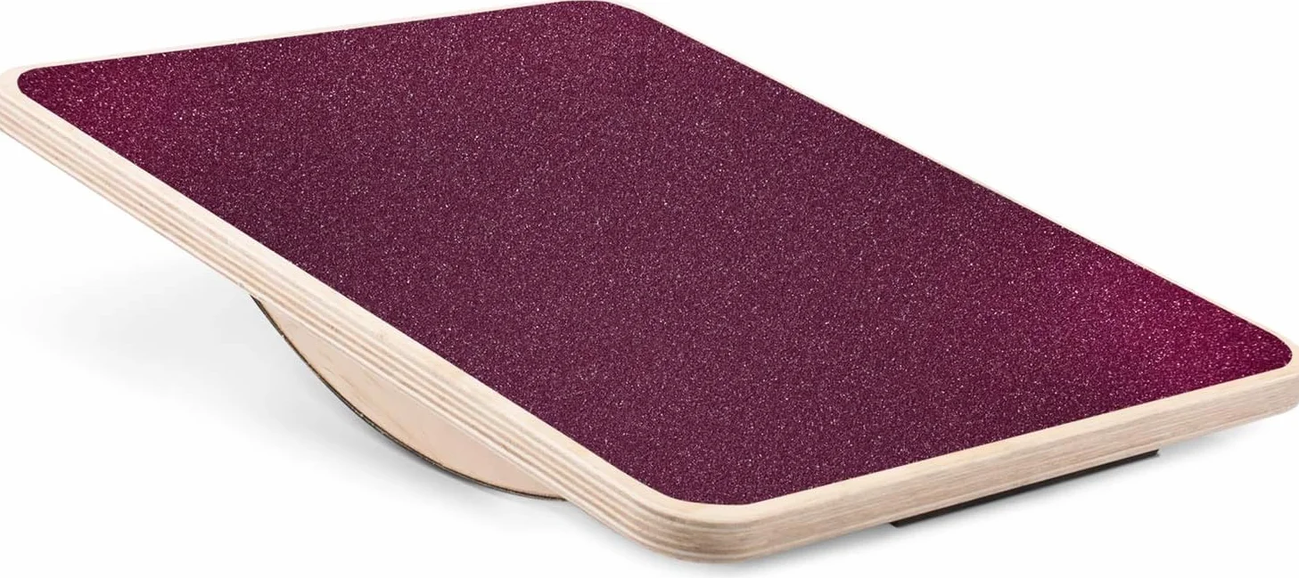 Yes4All Planche d'équilibre oscillante en plastique 40 cm, surface oscillante pour renforcement musculaire et entraînement à domicile