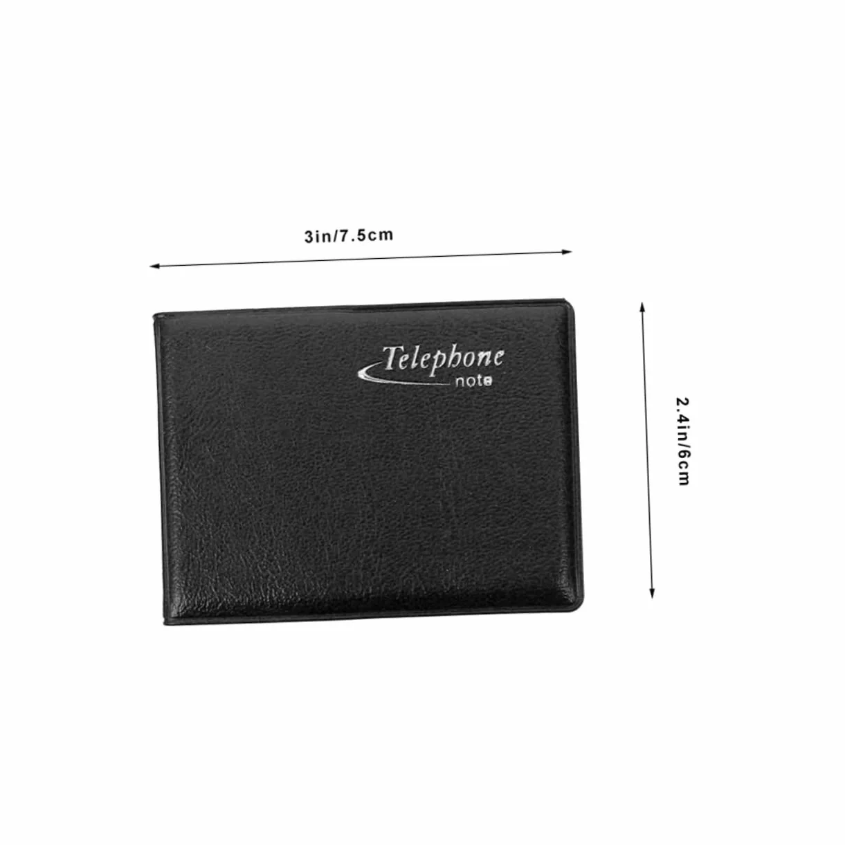 EXCEART Lot de 12 Mini carnet d'adresses - Petit répertoire téléphonique pour Portefeuille