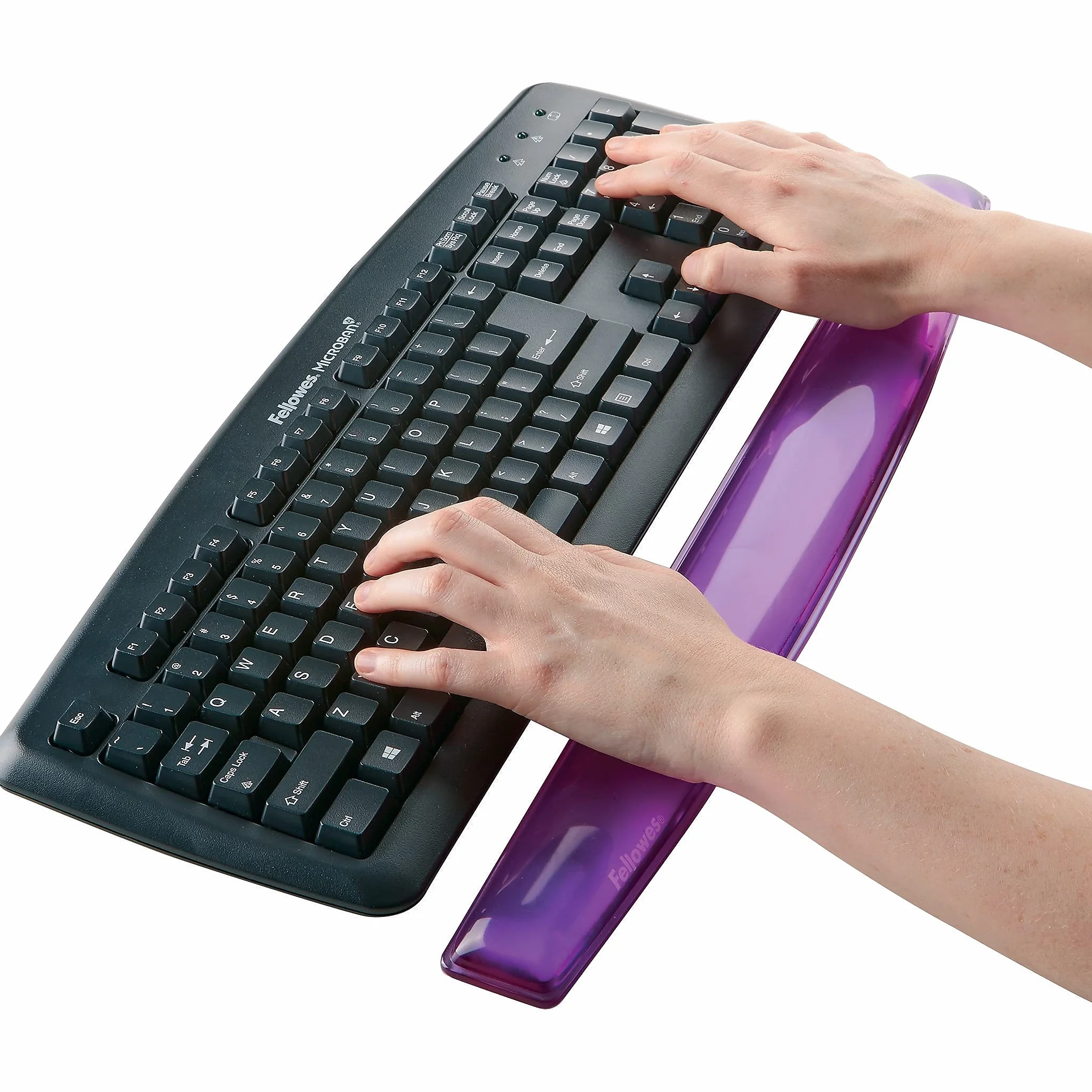 Fellowes Repose Gel Crystal Violet 48x57 cm Poignet pour Clavier