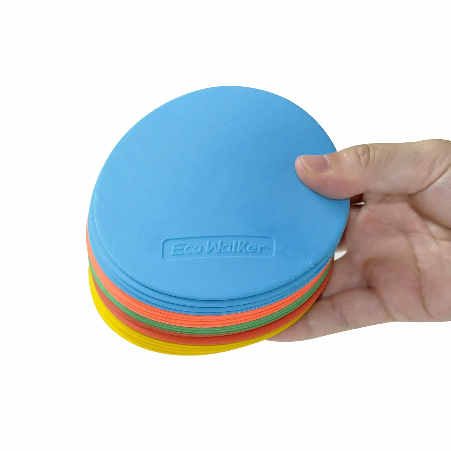 Lot de 20 mini marqueurs de sol 10,2 cm pour salle de classe