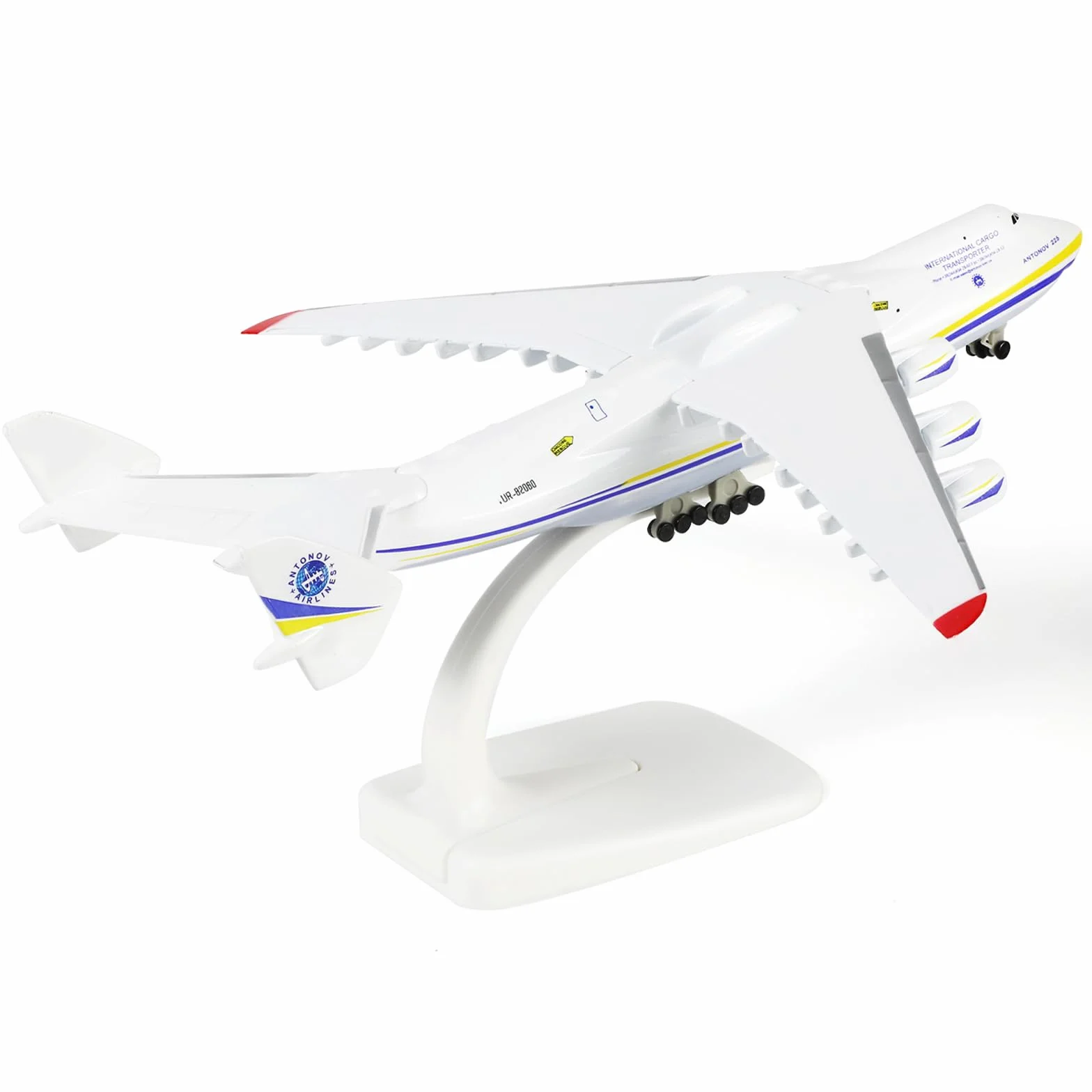 Antonov An 225 Mriya 1:400 Avion Modèle Peint Militaire Ukraine Collection