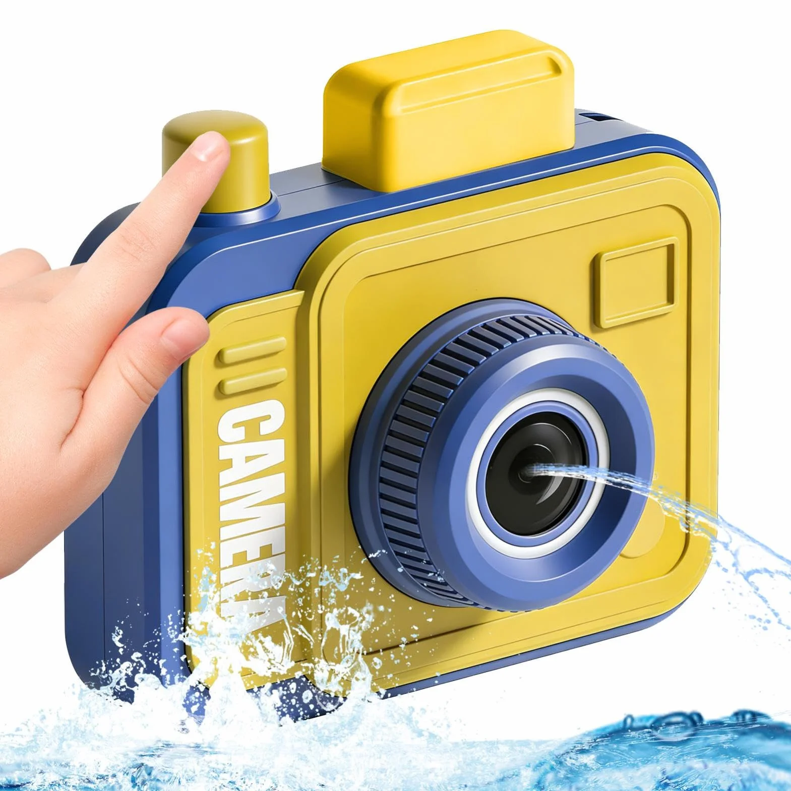 Jeu de bain fontaine arroseur appareil photo orientable recto-verso extérieur été plage pique-nique voyage fête