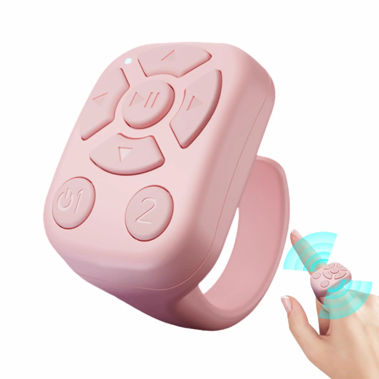 Clicker Automatique Anneau Intelligent Tourneur De Page Télécommandé Présentation Multifonction