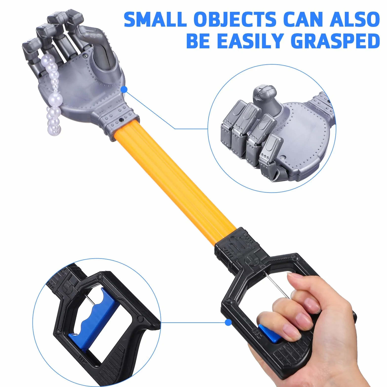 CLISPEED Bras Robotique Interactif Pince Mécanique Plastique 3 pièces