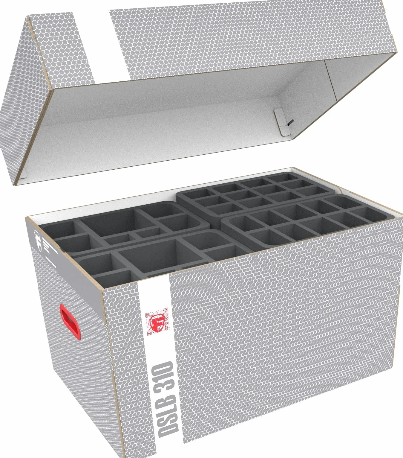 Feldherr Boîte de rangement compatible avec Starcraft Army Bundle (3 joueurs) pour ranger, transporter et protéger les miniatures, ensemble complet (DSLB310P74)