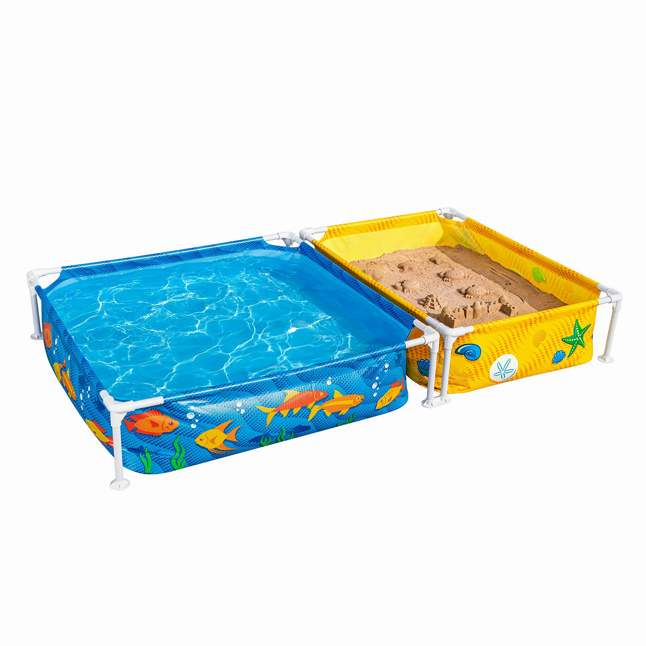 7' x 48" x 12"/2.13m x 1.22m x 30.5cm My First Frame Pool and Sandpit