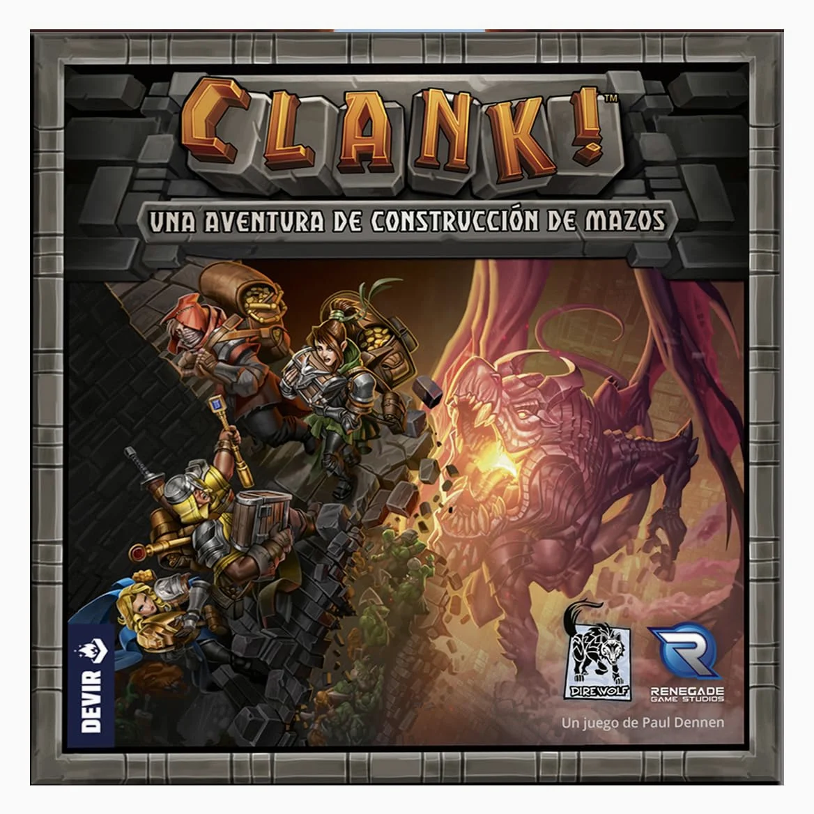 Devir Clank Jeu de société (BGCLANK) - Jeu de société - 2-4 joueurs - À partir de 12 ans
