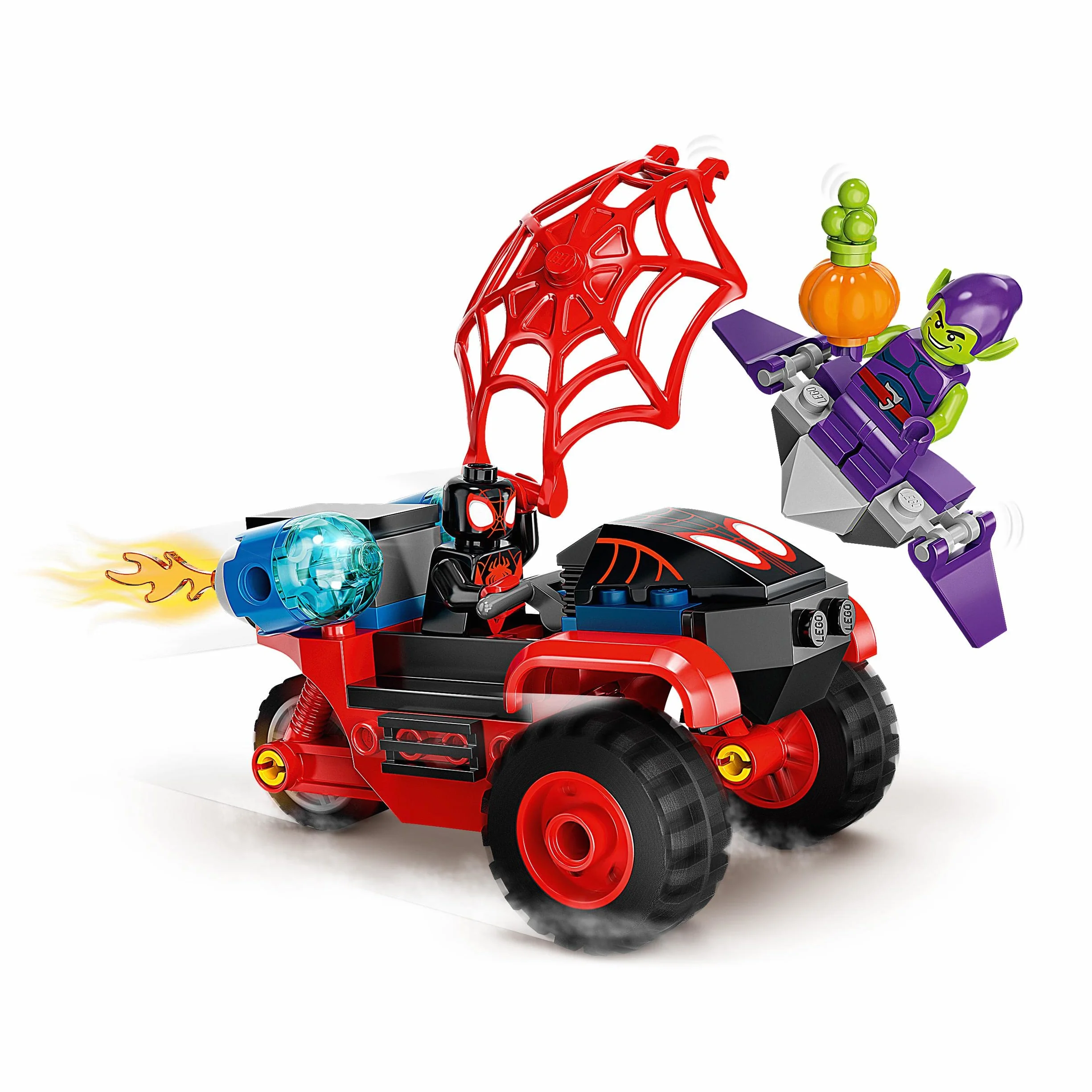 LEGO 10781 Marvel Spidey et Ses Amis Extraordinaires Miles Morales Techno-Trike Spider-Man Jouet Enfants +4 Ans