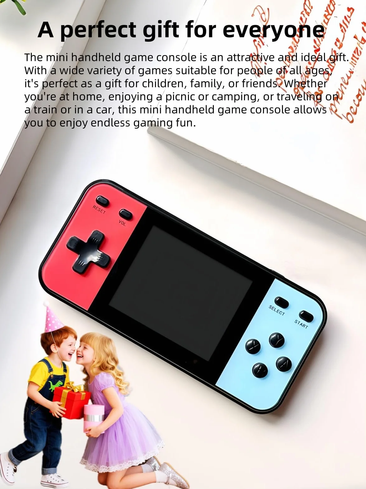Console de Jeux Vidéo Portable 240 Jeux Connectable à la TV CZT 3.0