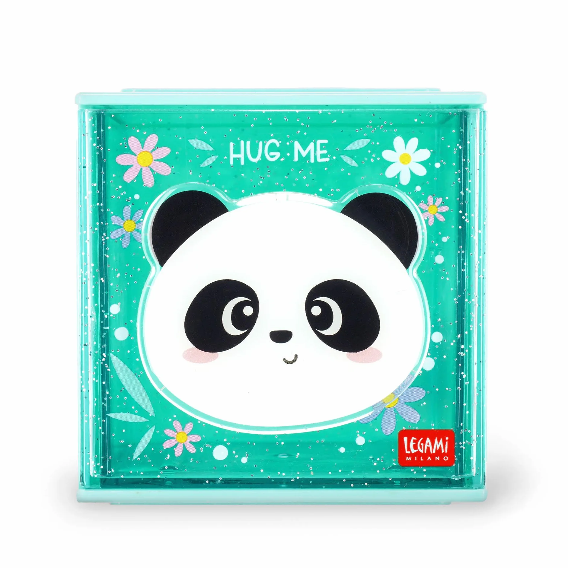 Legami Boîte modulaire de bureau Cutie Cubes Thème Panda Organiseur de Bureau 90 x 90 x 100 cm ABS Empilable