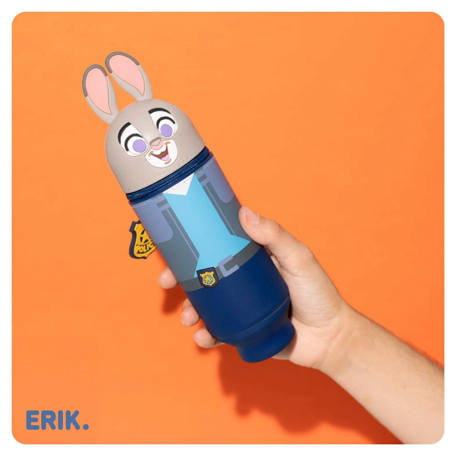 Grupo Erik Trousse Scolaire Disney Zootopia Judy Hopps Extensible Silicone Fournitures Bureau Papeterie Cadeaux