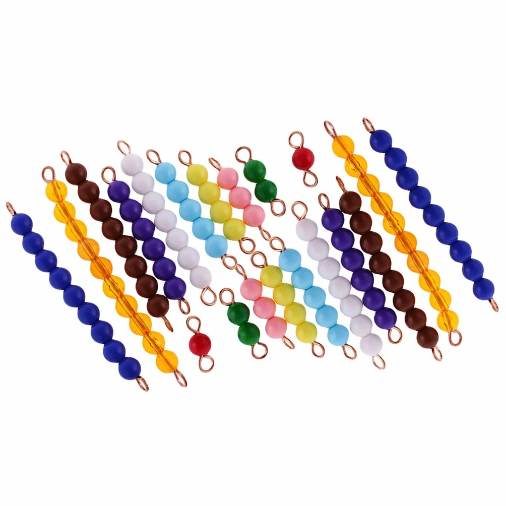 Montessori Perles Kit Jouet de Calcul Enfant Matériel Education Précoce Mathématiques