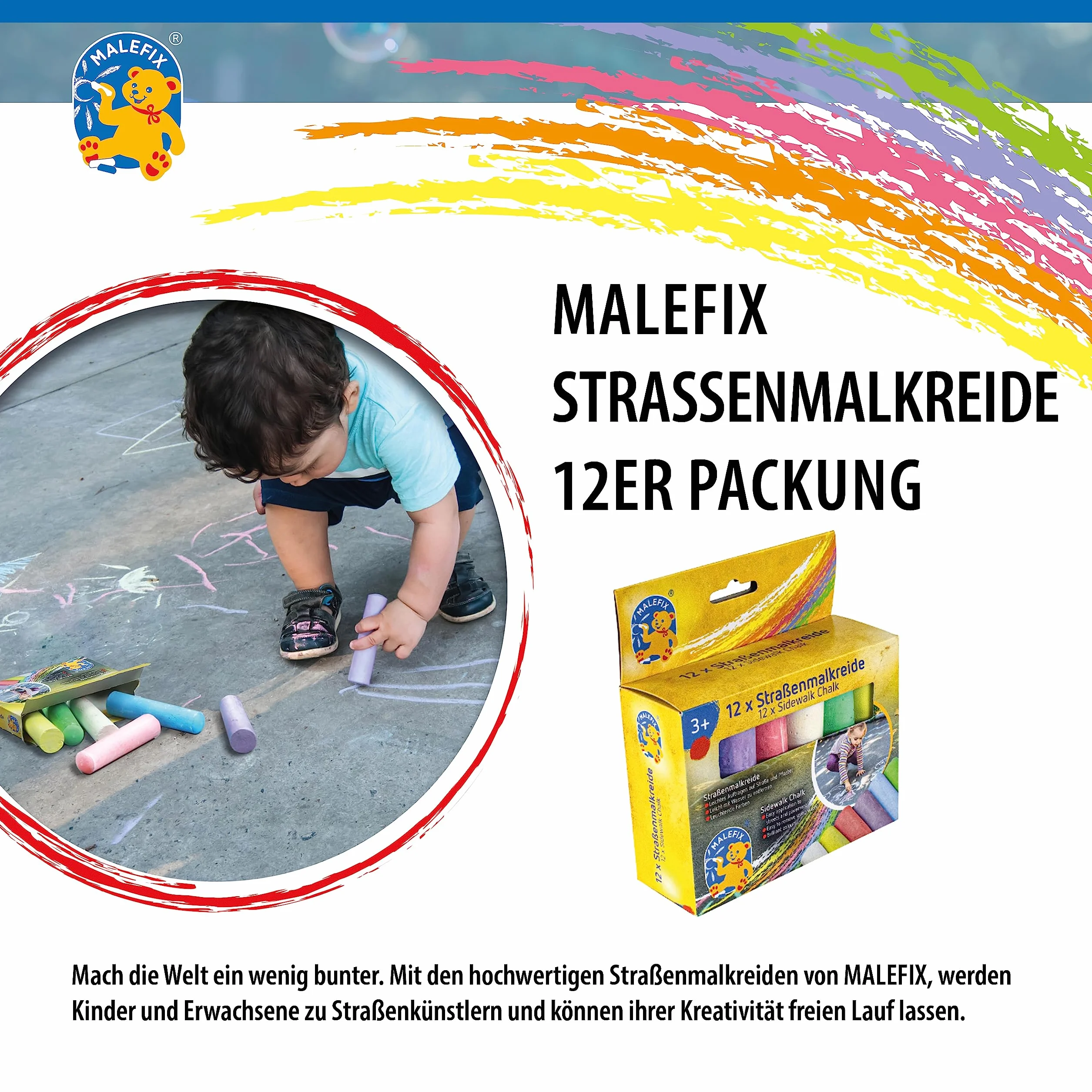 PUSTEFIX MALEFIX craies 12 pcs
