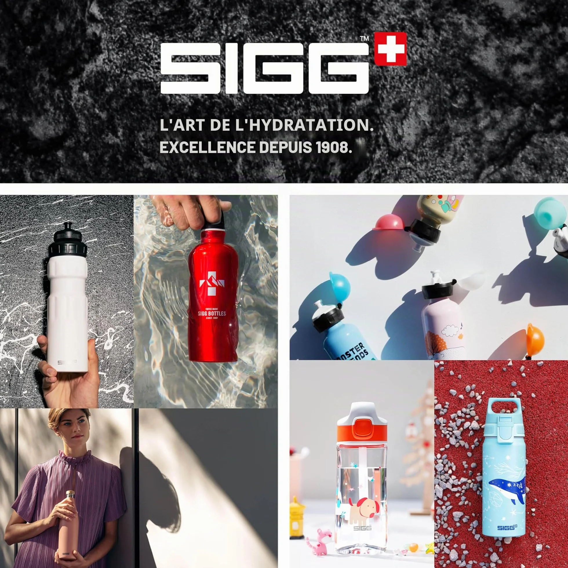 SIGG WMB ONE Gourde Enfant Aluminium 0,6L Étanche Sans BPA