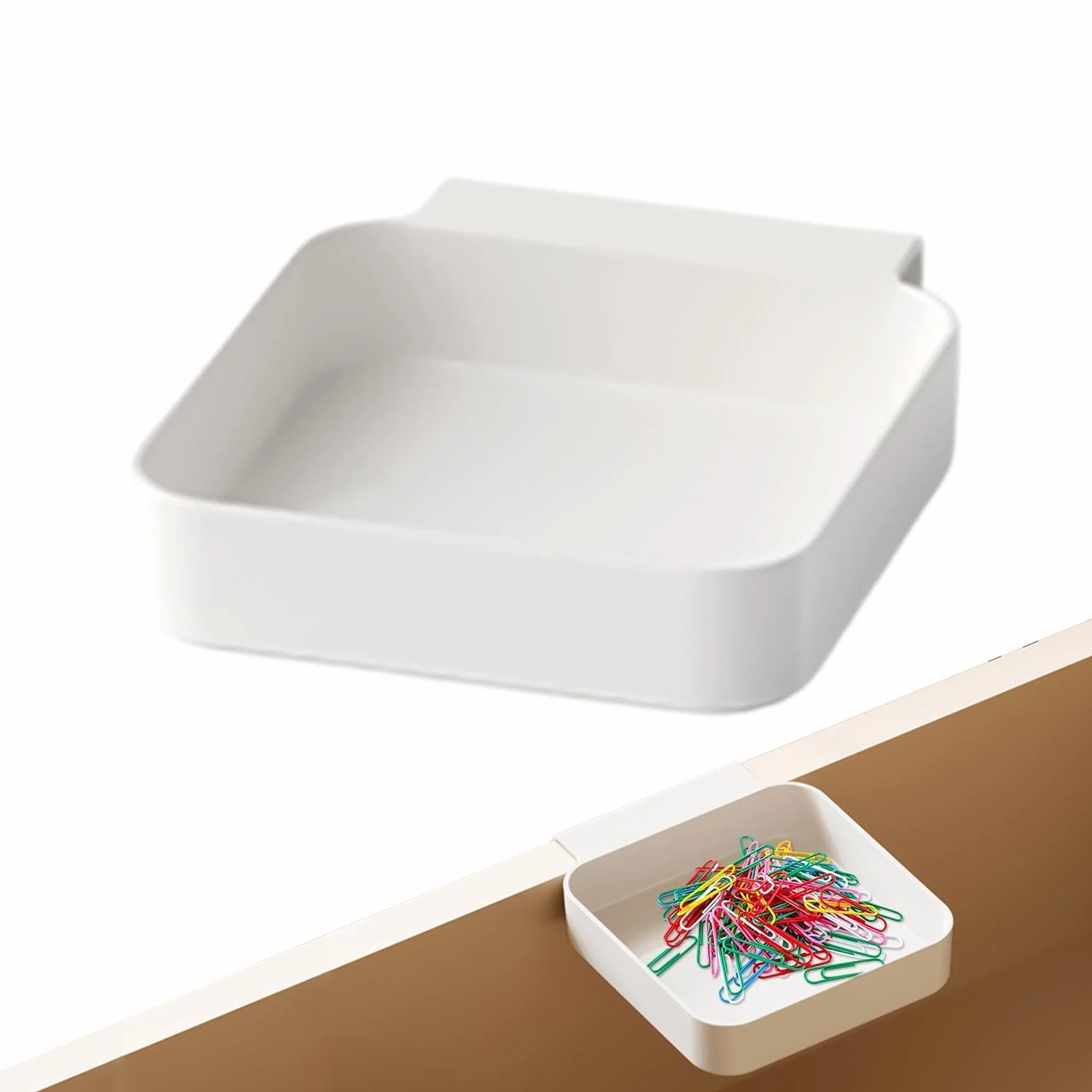 Petit Organisateur De Tiroir - Boîte De Rangement Suspendue Avec Compartiments Pour Cuisine Appartement Dortoir