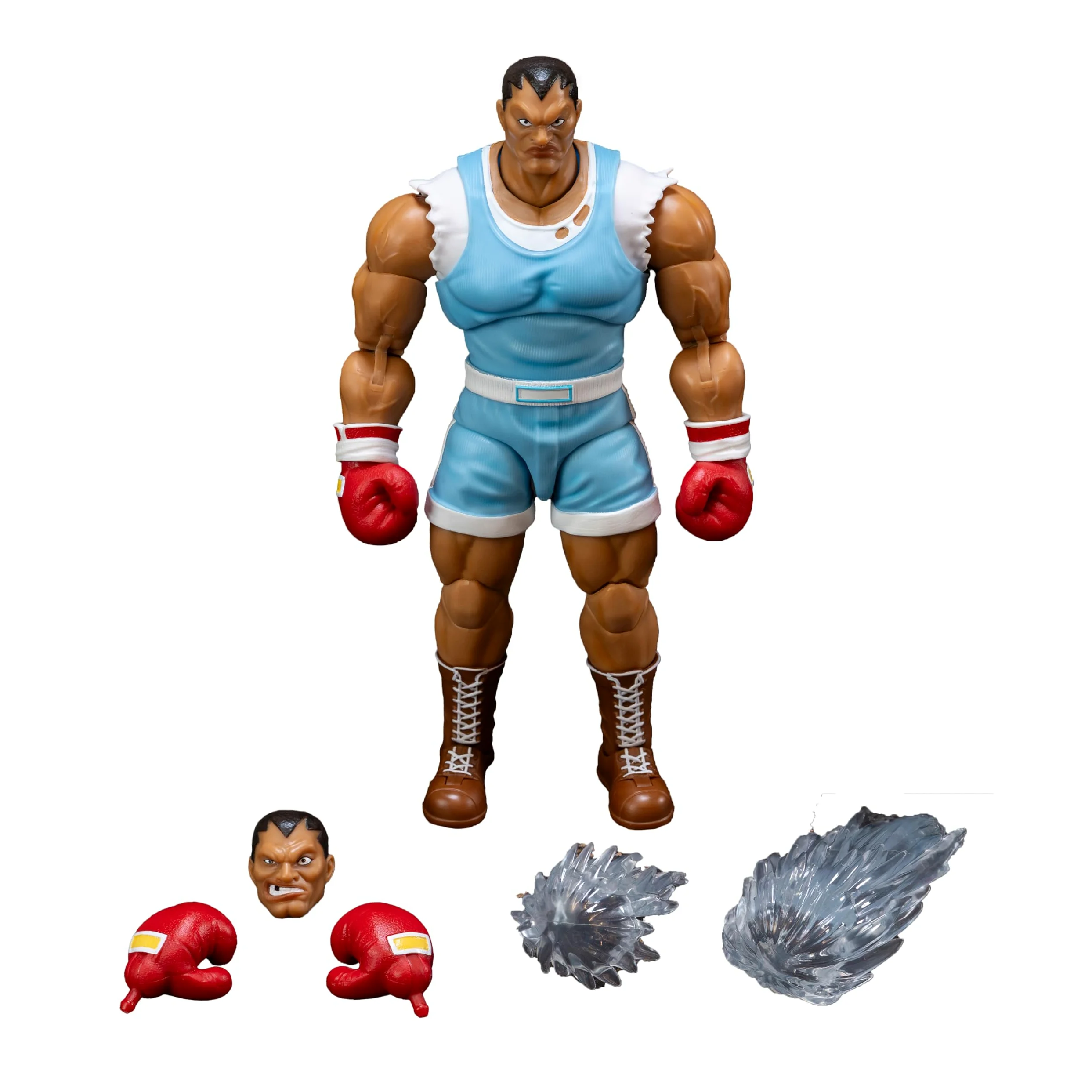Jada Street Fighter 9335741314R00 Figurine d'action à Collectionner 17 cm articulée avec Accessoires interchangeables
