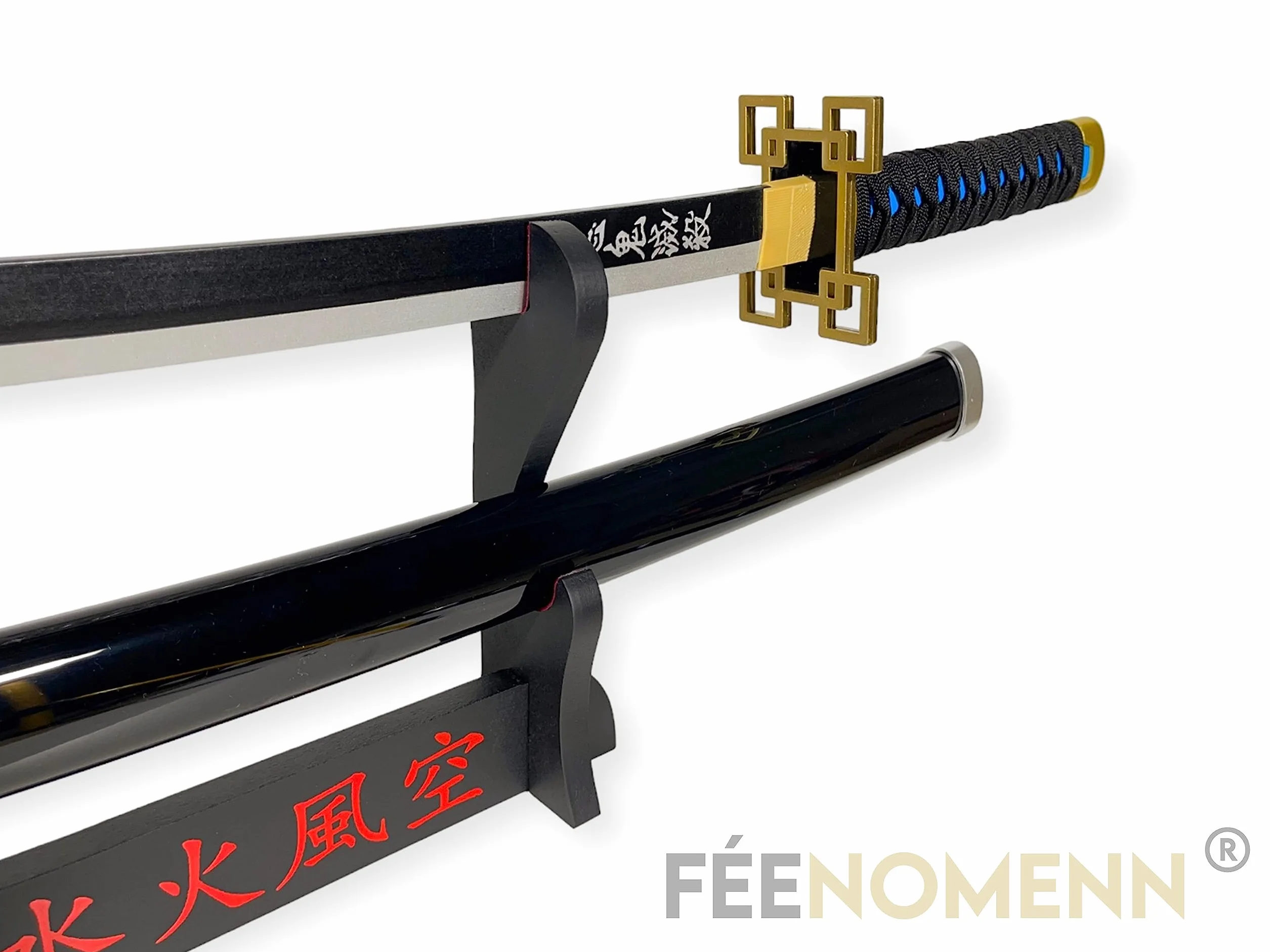 Katana Décoratif Japonais Muichiro avec Présentoir Premium